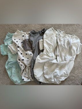 Snoo Baby Sleep Sacks - Mint, Polka Dot, Gray, White - 5 - pack